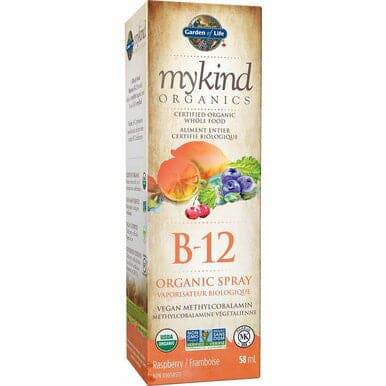 Garden of Life - Mykind Organics - B-12 Organic Spray - Raspberry - 58 Ml - Limolin 