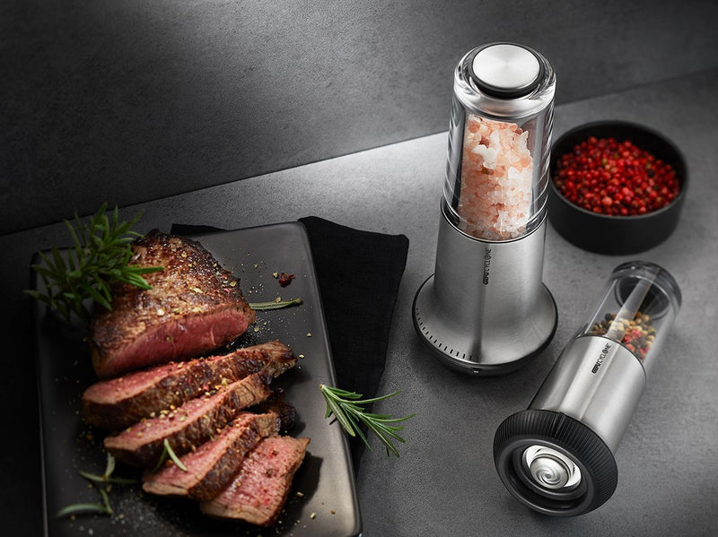 Gefu - Ceramic Mill Stainless Steele - Plosion 18.5Cm/7.25" - Limolin 