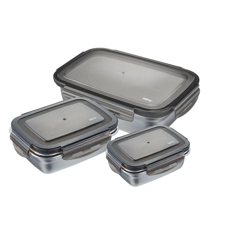 Gefu - Food Container (Set of 3) Preppo - Limolin 