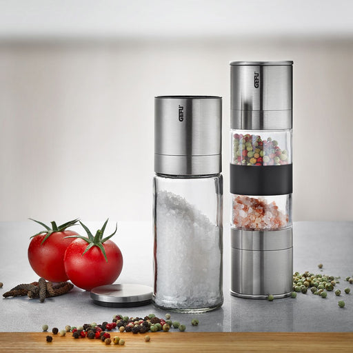 Gefu - Twin Ceramic Mill Stainless Steel19Cm/7.5" - Limolin 