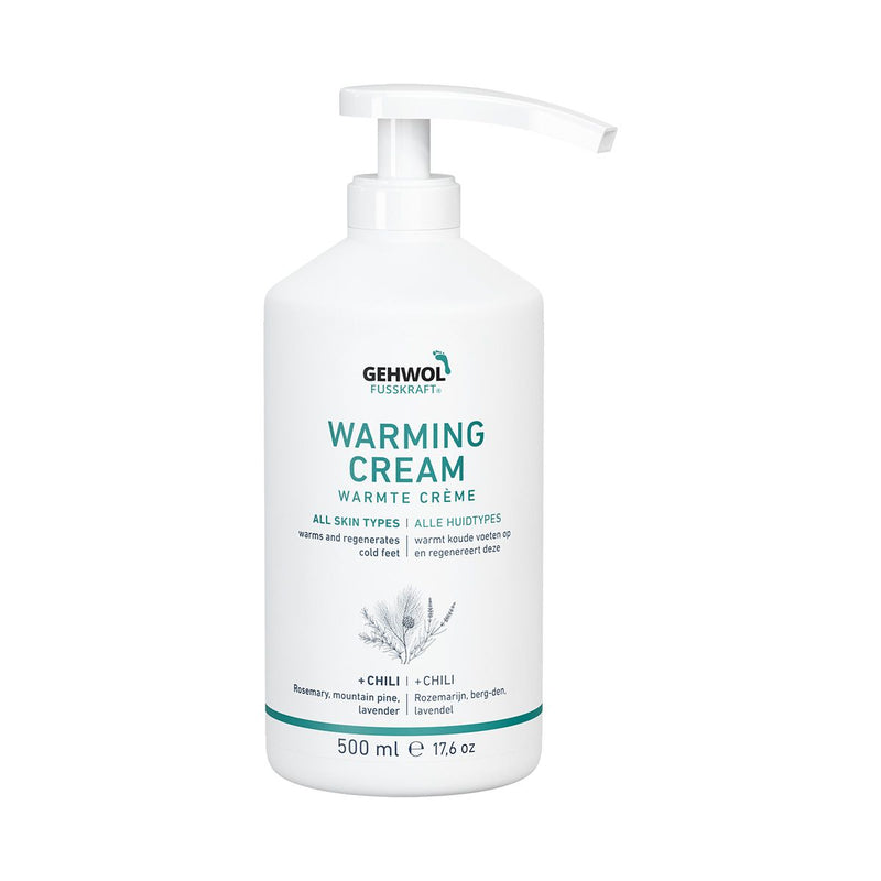 Gehwol - Fusskraft Warming Cream 500 ml (With Pump) - Limolin 