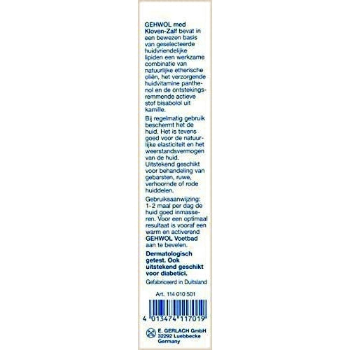 Gehwol - Med Salve For Craked Skin (75ml) - Limolin 
