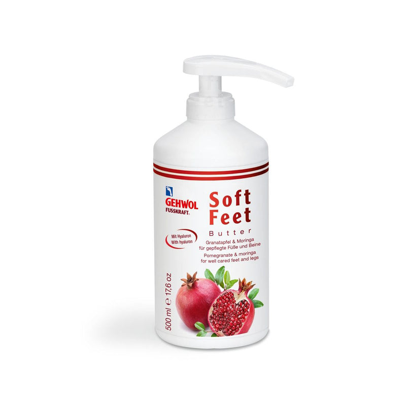 Gehwol - Soft Feet Butter Pomegranate & Moringa 500 ml (With Pump) - Limolin 