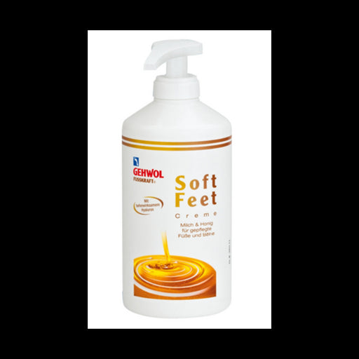 Gehwol - Soft Feet /Creme Fusskraft Soft Feet(500Ml) Milk & Honey - Limolin 