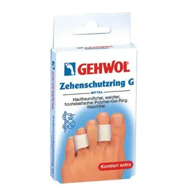 Gehwol - Toe Protection Rings-Polymer Gel 2/Box for Comfortable Toe Care and Protection - Limolin 