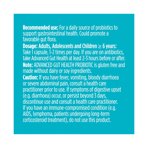 Genuine Health - Adv.GutHealth Prob 50B 30 Vcap - Limolin 