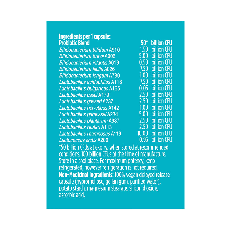 Genuine Health - Adv.GutHealth Prob 50B 30 Vcap - Limolin 