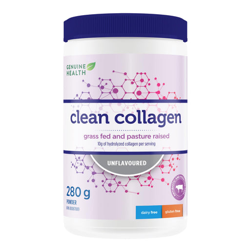 Genuine Health - Clean Collagen Bovine Unflv 280g - Limolin 