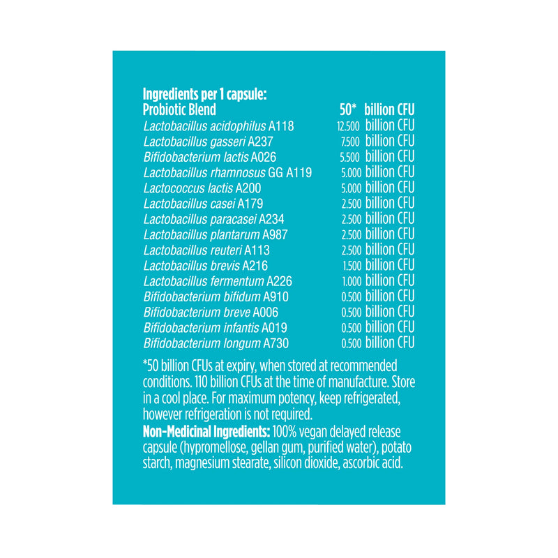 Genuine Health - WomensProbiotic 50B Daily 30Vcap - Limolin 