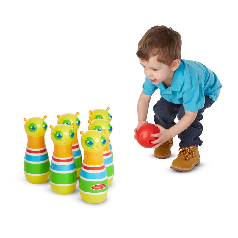 Melissa & Doug - Giddy Buggy Bowling Set - in use during play
