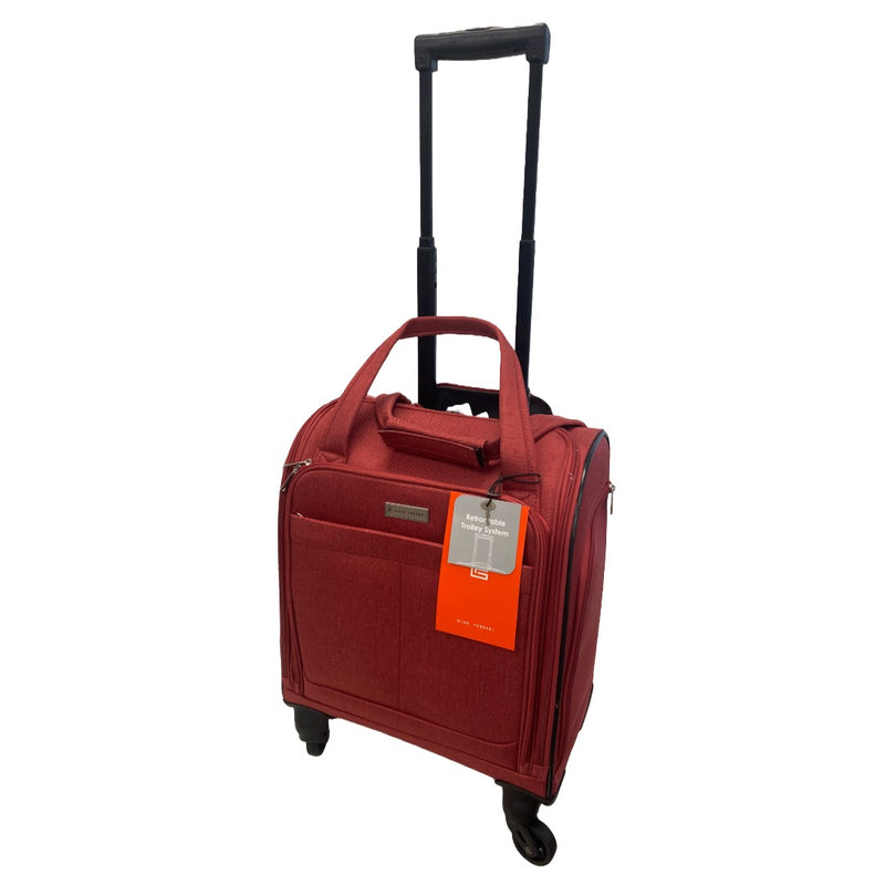 Gino Ferrari - Laptop Bag Roller 17In - Red - Limolin 