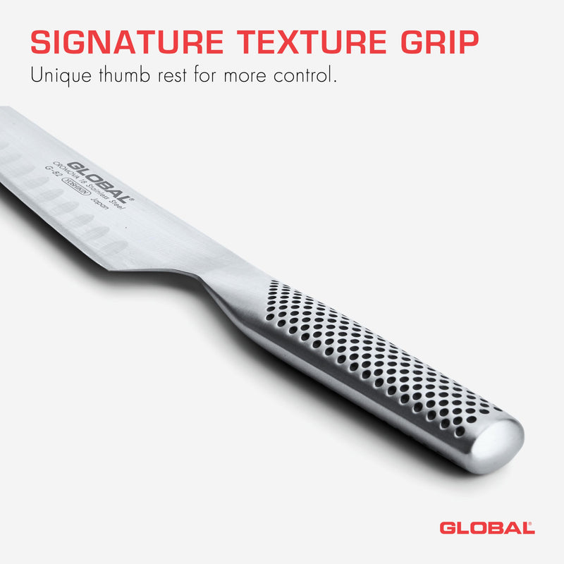 Global - Carving Knife Fluted 21cm/8.5" (G67) - Limolin 