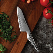 Global - Oriental-Santoku Knife Fluted 12cm/4.75" - Limolin 