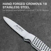 Global - Peeling Knife w/Large Handle 8cm/3.2" Forged - Limolin 