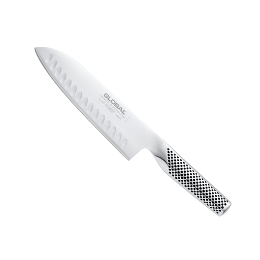 Global - Santoku Knife Fluted 18cm/7" (G48) - Limolin 