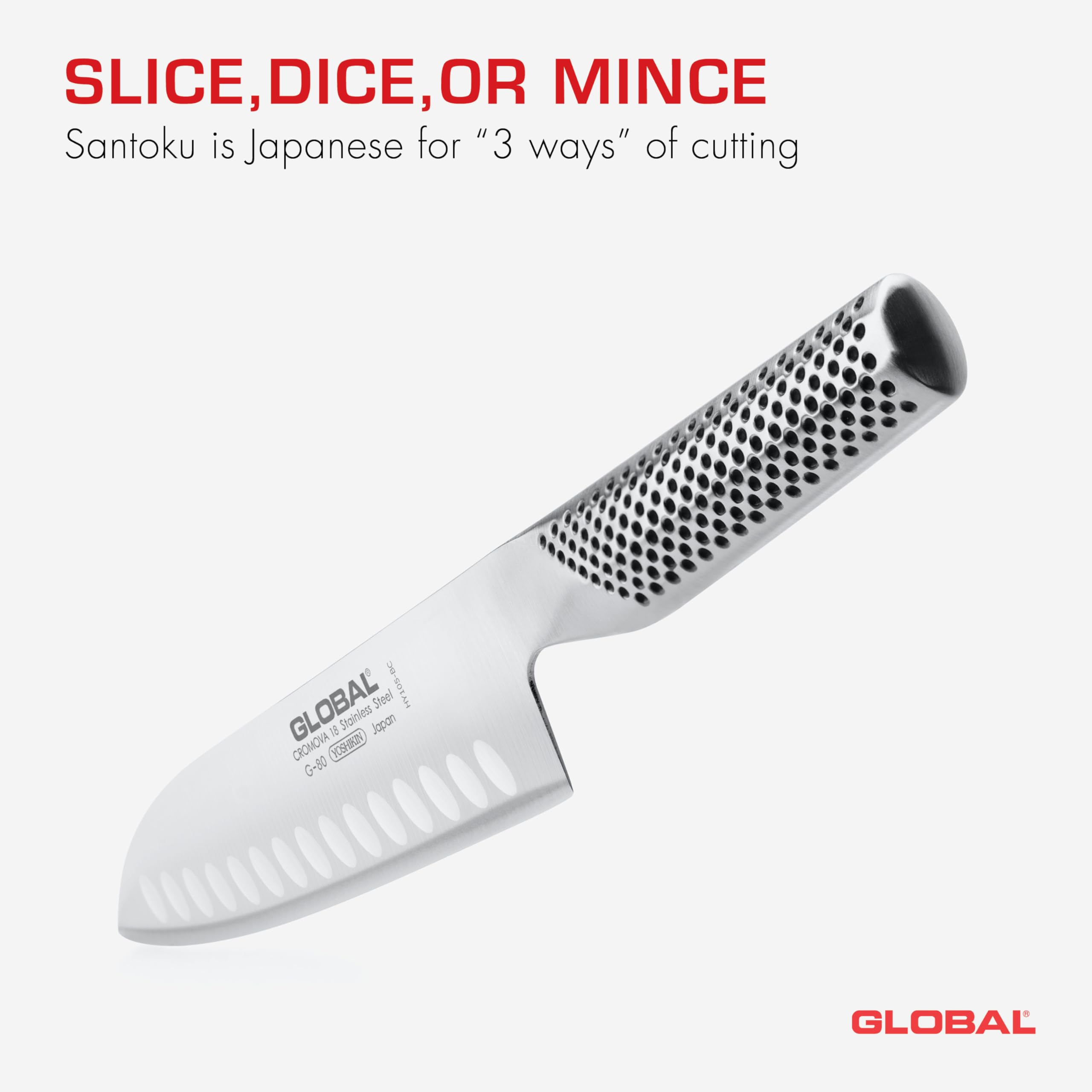 Global Santoku Knife (G48) - Thumbnail 3
