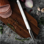 Global - Slicer Ham/Salmon Knife Fluted 27cm/11" (G65) - Limolin 