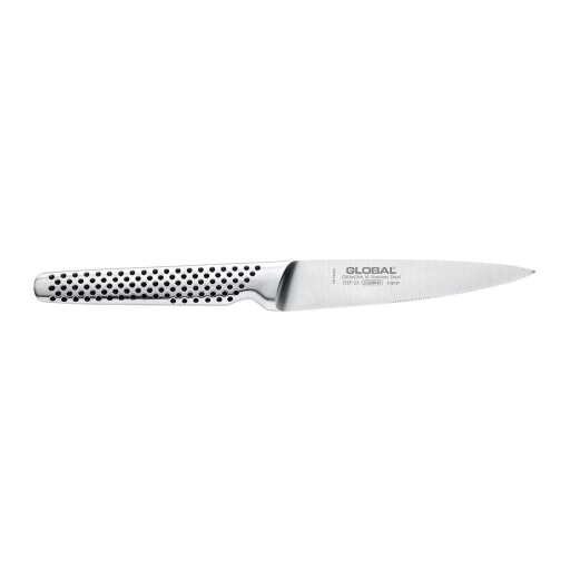 Global - Steak Knife Serrated 11cm/4.25" Forged - Limolin 