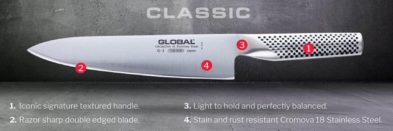Global - Vegetable Knife 14cm/5.5" - Limolin 