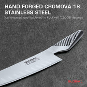 Global - Vegetable Knife Fluted 14cm/5" (GS39) - Limolin 