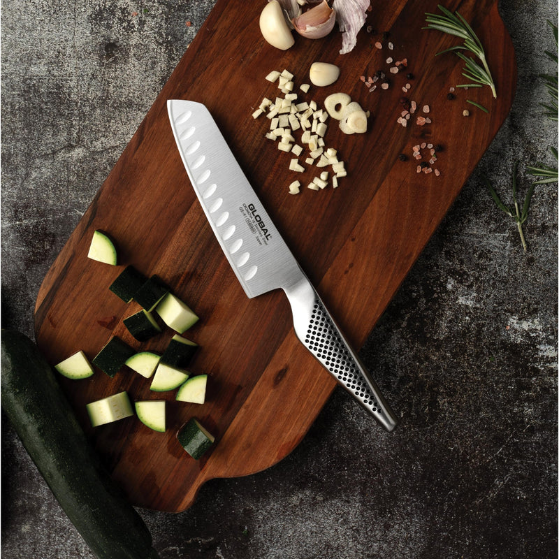 Global - Vegetable Knife Fluted 14cm/5" (GS39) - Limolin 