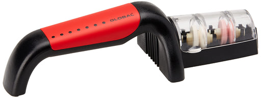 Global - Water Sharpener Red Handle w/Black Dots - Limolin 