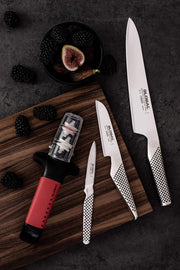 Global - Water Sharpener Red Handle w/Black Dots - Limolin 