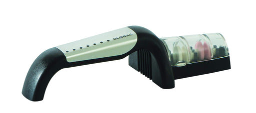 Global - Water Sharpener Stainless Handle w/Black Dots - Limolin 