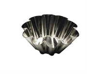 Gobel - Brioche Small Fluted Mold w/10 Ribs 10x3.8cm/4x1.5" Tin - Limolin 