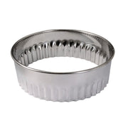 Gobel - Pastry Cutter Set Fluted Round 8pc Set 3-10x4cm/1-4x1.6" SS - Limolin 