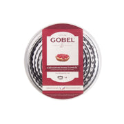 Gobel - Pastry Cutter Set Fluted Round 8pc Set 3-10x4cm/1-4x1.6" SS - Limolin 
