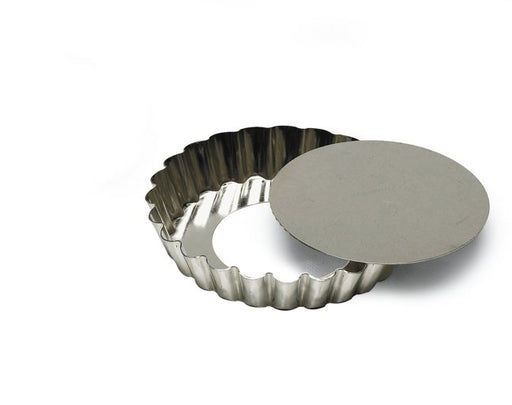 Gobel - Quiche Mold LB Fluted Round 12x2cm/4.7x0.8" Tin - Limolin 