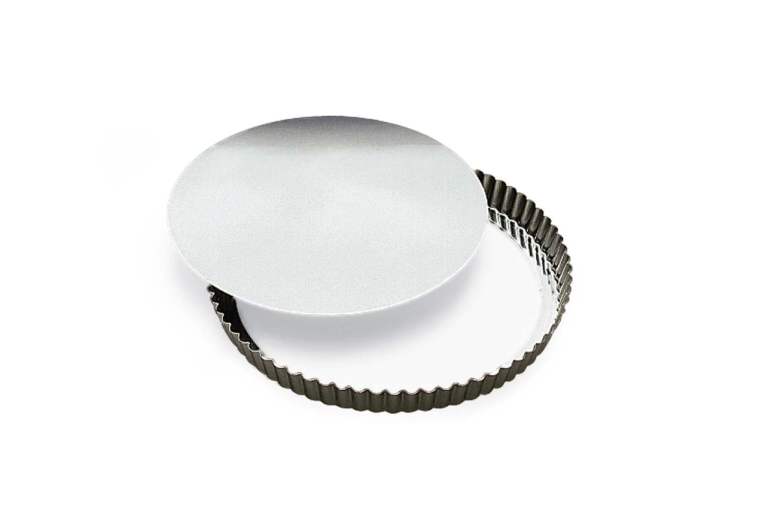 Gobel - Quiche Mold LB Fluted Round 20x2.5cm/8x1" Tin - Limolin 