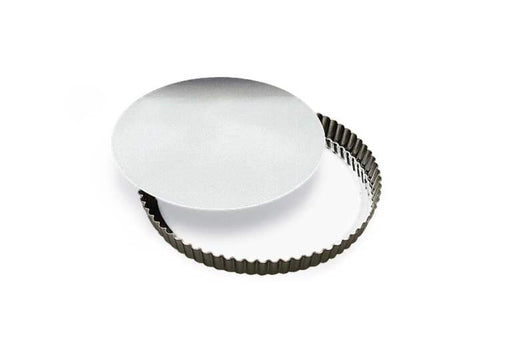 Gobel - Quiche Mold LB Fluted Round 20x2.5cm/8x1" Tin - Limolin 
