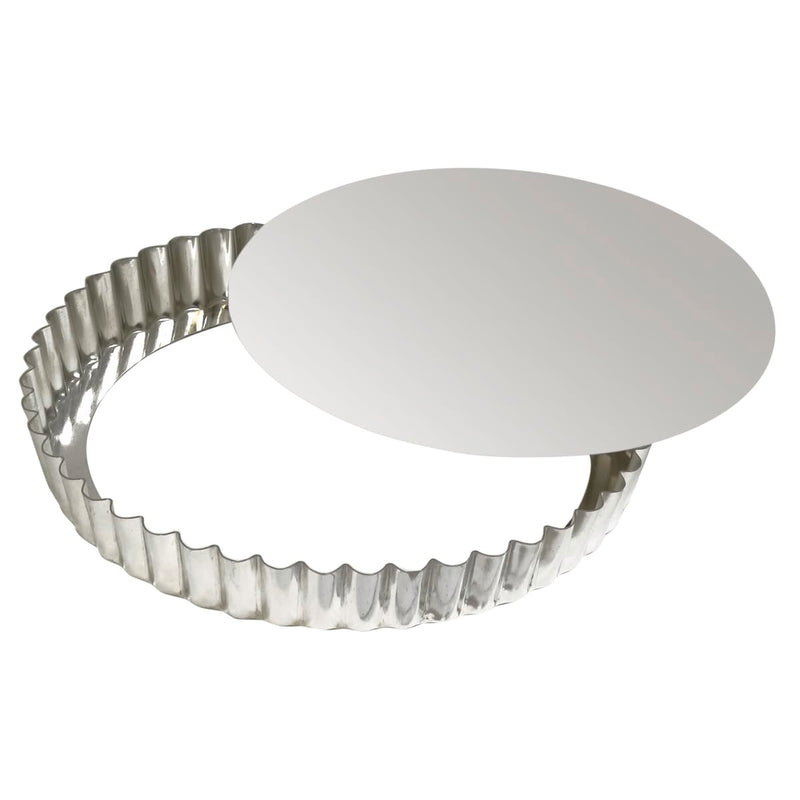 Gobel - Quiche Mold LB Fluted Round 20x2.5cm/8x1" Tin - Limolin 