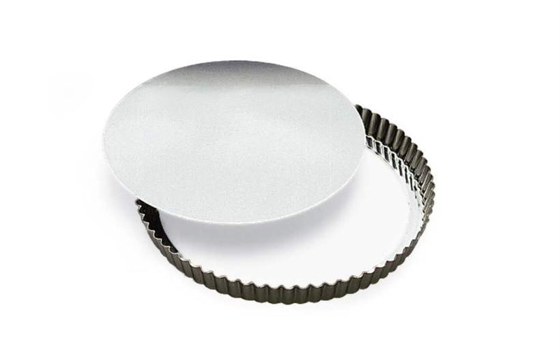 Gobel - Quiche Mold LB Fluted Round 26x2.5cm/10x1" Tin - Limolin 