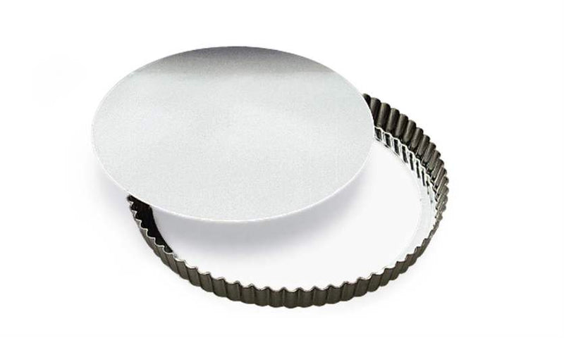 Gobel - Quiche Mold LB Fluted Round 28x2.5cm/11x1" Tin - Limolin 