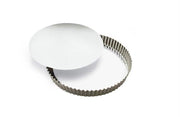 Gobel - Quiche Mold LB Fluted Round Medium Deep 20x3.5cm/8x1.4" Tin - Limolin 