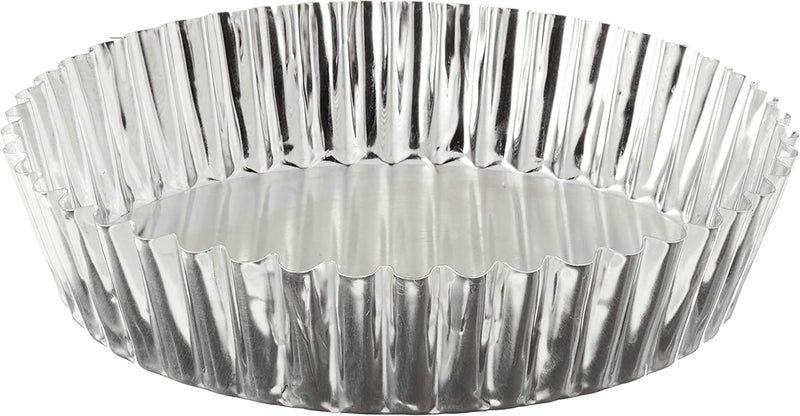 Gobel - Quiche Mold LB w/Narrow Ribs 25x5cm/10x2" Tin - Limolin 