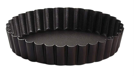 Gobel - Tart Mold Fluted Round 10x1.8cm/4x0.7" Non-stick - Limolin 