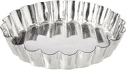 Gobel - Tart Mold Fluted Round 10x1.8cm/4x0.7" Tin - Limolin 