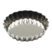 Gobel - Tart Mold Fluted Round 7x1cm/2.8x0.4" Tin - Limolin 