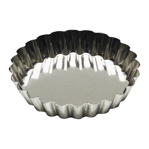 Gobel - Tart Mold Fluted Round 7x1cm/2.8x0.4" Tin - Limolin 
