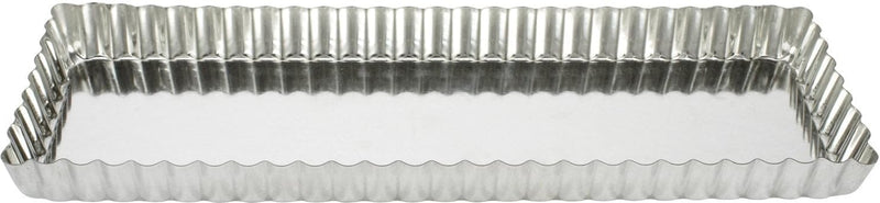Gobel - Tart Mold LB Fluted Rectangle 35x11x2.5cm/13.8x4.3x1" Tin - Limolin 