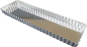 Gobel - Tart Mold LB Fluted Rectangle 35x11x2.5cm/13.8x4.3x1" Tin - Limolin 