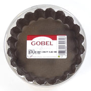 Gobel - Tart Mold Set Round Fluted 6pc/Set 10x1.8cm/4x0.7" Non-stick - Limolin 