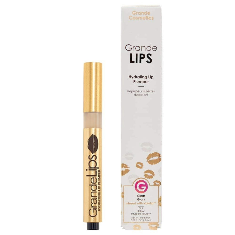 Grande - Lips Hydrating Lip Plumper Gloss Clear - Limolin 