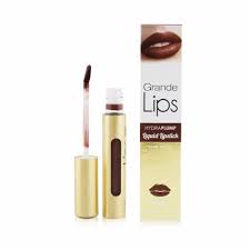 Grande - Lips Plumping Liquid Lipstick Semi Matte Deja Brew 4g - Limolin 