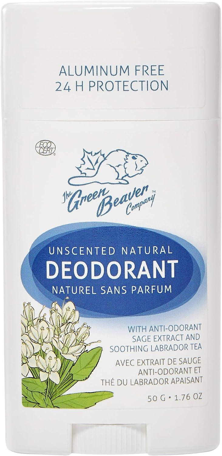 Green Beaver Company - Deodorant Stick Unscented-Paraben & Aluminum-Free, Vegan, For Normal & Sensitive Skin, 1-pack - Limolin 