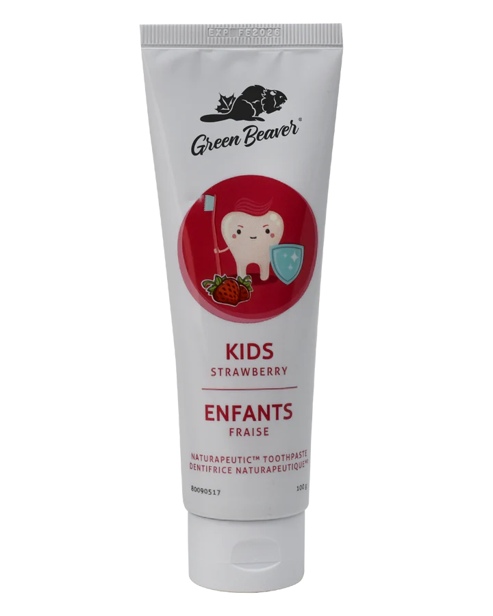 Green Beaver Company - Kids Toothpaste Strawberry 100 - Limolin 